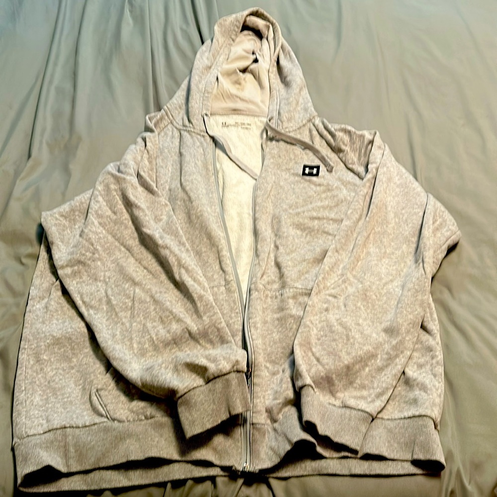 Under armour zip up hoodie